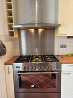 Gasfornuis 6 pits + grote oven, Witgoed en Apparatuur, 60 cm of meer, 5 kookzones of meer, Vrijstaand, Gebruikt