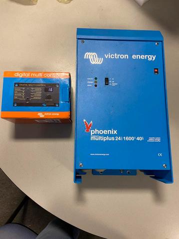 Victron omvormer 24volt / 220 1600 watt met display beschikbaar voor biedingen