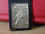 Antiek amulet Maria de Moeder Gods en Judas miniatuur 4cm, Ophalen of Verzenden