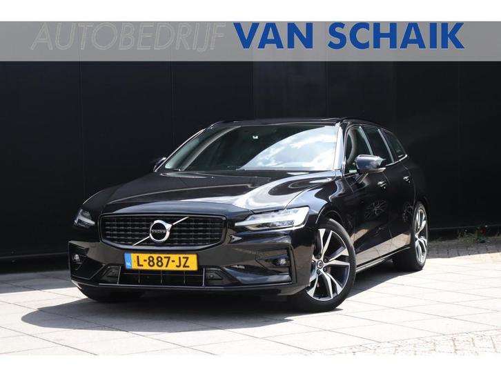 Volvo V60 2.0 B3 R-Design 164PK | AUT. | MEMORY | LEDER | |, Auto's, Volvo, Te koop, V60, ABS, Adaptive Cruise Control, Airbags