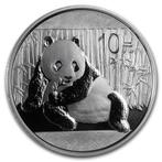 2015 China 1 oz Fine Silver Panda BU, Ophalen of Verzenden, Zilver