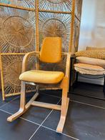 Stokke stoel, Huis en Inrichting, Stoelen, Ophalen, Hout, Gebruikt, Blauw