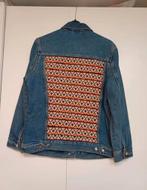 Spijkerjas met rug embleem, Maat 38/40 (M), H&M, Blauw, Ophalen of Verzenden