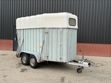 Van der sluis 2 paards paardentrailer beschikbaar voor biedingen