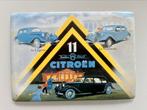 Blikken Citroen Traction Avant ansichtkaart, Ophalen of Verzenden, 1960 tot 1980, Ongelopen, Voertuig
