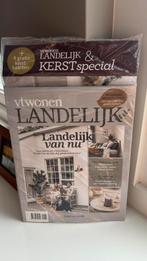 VT Wonen Landelijk kerst magazine nieuw verpakking 10 2025, Huis en Inrichting, Woonaccessoires | Krantenbakken en Lectuurbakken