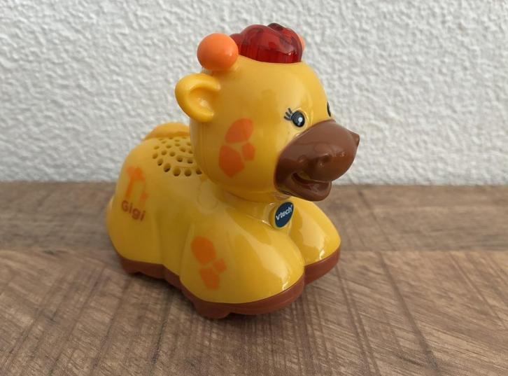 Vtech Zoef Zoef dieren Gigi Giraf in PRIMA staat., Kinderen en Baby's, Speelgoed | Vtech, Gebruikt, 6 maanden tot 2 jaar, Ophalen of Verzenden