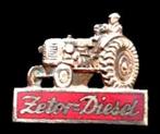 Zetor Diesel speld- emaille, Verzenden, Nieuw, Transport, Speldje of Pin