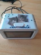 Digitale Wekker met Kattenprint, Ophalen of Verzenden, Zo goed als nieuw, Digitaal, Wekker of Tafelklok