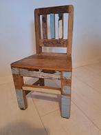 Houten industrieel kinderstoeltje in zeer goede staat, Ophalen of Verzenden, Zo goed als nieuw, Hout, Eén