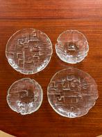 Vintage Sklo Union glaswerk brutalistisch design 70s, Ophalen of Verzenden