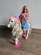 Barbie met dansend paard, Kinderen en Baby's, Speelgoed | Poppen, Ophalen of Verzenden, Zo goed als nieuw, Barbie