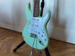 Fender Squier Relic Seafoom Green Stratocaster, Solid body, Zo goed als nieuw, Fender, Ophalen