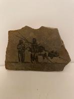 Al Peyron USA | lithografie zandsteen | signed | 1950-1999, Antiek en Kunst, Antiek | Keramiek en Aardewerk, Ophalen of Verzenden