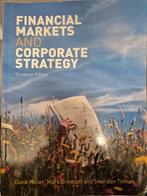 Financial Markets & Corporate Strategy - Hillier, Boeken, Ophalen of Verzenden, Zo goed als nieuw, Geld en Beleggen, David Hillier, Mark Grinblatt, Sheridan Titman