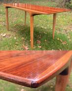 Zweeds scandinavisch vintage jaren’60 palissander salontafel, Gebruikt, 50 tot 100 cm, 100 tot 150 cm, 50 tot 75 cm