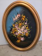 Prachtige bloemen schilderij, Ophalen, Zo goed als nieuw, Schilderij