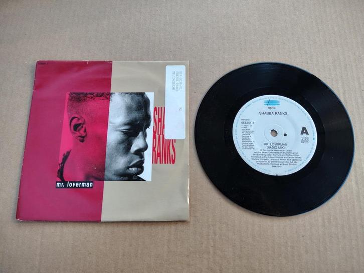 7" Single: Shabba Ranks - Mr. Loverman (1992), Cd's en Dvd's, Vinyl Singles, Gebruikt, Nederlandstalig, 7 inch, Verzenden