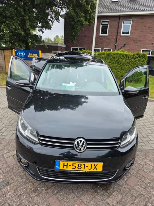 Volkswagen Touran 1.4 TSI 103KW 7P 2010 Zwart, Auto's, Volkswagen, Particulier, Touran, Benzine, C, MPV, Handgeschakeld, Geïmporteerd