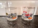 Vintage Formule 1 glazen – Lotus & BRM, Ophalen of Verzenden
