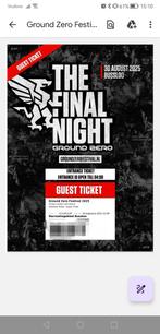 Ground zero ticket, Eén persoon