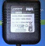 Linksys AD12/0.5A DVE DV-1250UP Power Adapter 12V 500mA 6W, Computers en Software, Pc- en Netwerkkabels, Ophalen of Verzenden