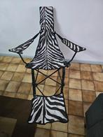 Zebra klapstoelen ( GRATIS AF TE HALEN  ), Tuin en Terras, Tuinstoelen, Ophalen, Gebruikt, Metaal, Inklapbaar