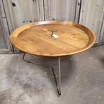 Salontafel Medja rond 70cm prachtige warme kleur., Huis en Inrichting, Tafels | Salontafels, Ophalen, 50 tot 100 cm, Rond, Nieuw