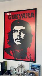 Grote poster in zwart houten lijst "Che Guevara" 100 x 140cm, Huis en Inrichting, Woonaccessoires | Lijsten, Ophalen, Gebruikt