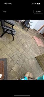 30x30 tegels GRATIS afhalen, Ophalen of Verzenden, Zo goed als nieuw, 10 m² of meer, Beton