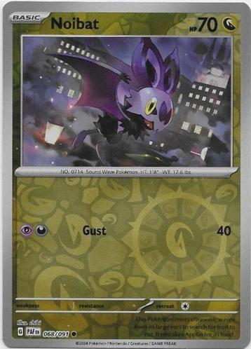 Paldean Fates,  Noibat [reverse] 68/91 beschikbaar voor biedingen