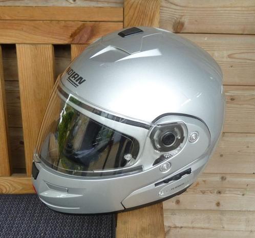 valhelm SYSTEEMHELM   Nolan   N-Com voorbereid, Motoren, Kleding | Motorhelmen, Dames, Heren, Systeemhelm, Nolan, Tweedehands