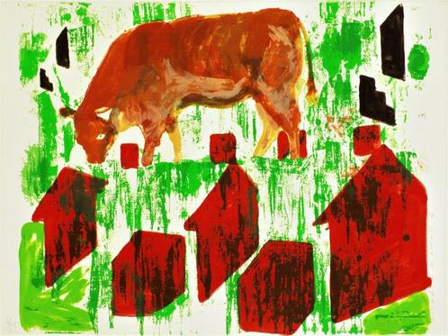 Cees Dolk - 2x litho, Antiek en Kunst, Kunst | Litho's en Zeefdrukken, Ophalen of Verzenden