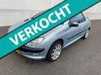Peugeot 206 CC 1.6-16V airco nette auto, Voorwielaandrijving, Gebruikt, Zwart, 4 cilinders