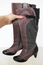 Super Leuke Leren Laarsjes s16 (Maat 36) € 35,-, Hoge laarzen, Overige kleuren, Ophalen of Verzenden, Zo goed als nieuw