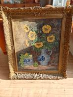 Gouden lijst met houtsnijwerk, Antiek en Kunst, Ophalen of Verzenden