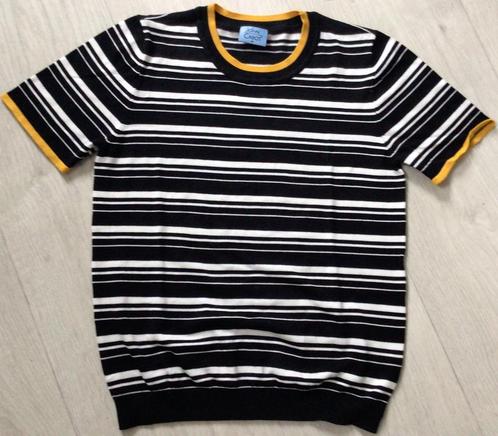 Gestreepte trui maat M van John Cabot, Kleding | Dames, Truien en Vesten, Zo goed als nieuw, Maat 38/40 (M), Zwart, Ophalen of Verzenden