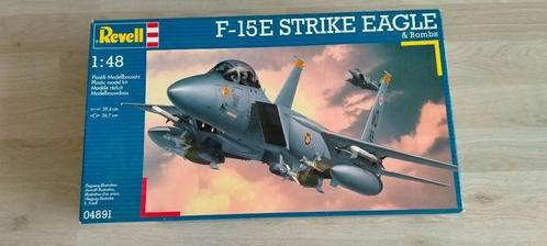 F-15E Strike Eagle Revell schaal 1/48  No -04891, Hobby en Vrije tijd, Modelbouw | Vliegtuigen en Helikopters, Zo goed als nieuw