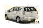 Toyota Prius+ (6/09-9/21) voorportier links (te spuiten) Ori, Ophalen of Verzenden, Nieuw, Toyota, Deur