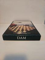Compleet Damspel - Houten Stenen & Bord, Hobby en Vrije tijd, Gezelschapsspellen | Bordspellen, Een of twee spelers, Ophalen of Verzenden