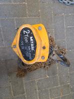 2 ton ketting takel,  Merk Mitari, Ophalen, Zo goed als nieuw