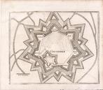 Coevorden Covorden Vestingkaart Plattegrond Merian 1659, Antiek en Kunst, Ophalen of Verzenden