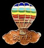 Banff (Canada) ballon pin, Verzamelen, Speldjes, Pins en Buttons, Transport, Gebruikt, Speldje of Pin, Verzenden