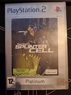 Splinter Cell [Platinum] Playstation 2, Spelcomputers en Games, Games | Sony PlayStation 2, Vanaf 12 jaar, Gebruikt, Ophalen of Verzenden