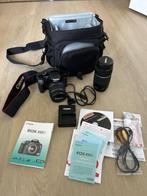 Canon EOS 450D camera met 2 telelenzen, Canon, Ophalen of Verzenden, Zo goed als nieuw, Geen optische zoom
