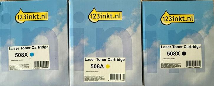 Toners van 123inkt voor HP 50x nieuw in doos (ongeopend), Computers en Software, Printerbenodigdheden, Nieuw, Toner, Ophalen of Verzenden