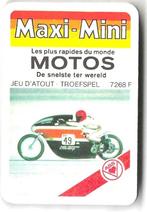 Maxi Mini motor vintage kaartspel  / troefspel, Verzenden, Zo goed als nieuw, Motoren