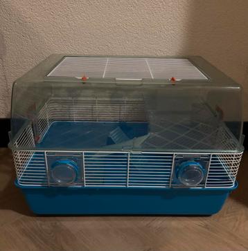 Hamsterkooi met toebehoren beschikbaar voor biedingen