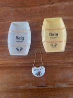 2 Haig whisky reclame schaaltje karaflabel porselein label, Ophalen of Verzenden, Zo goed als nieuw, Gebruiksvoorwerp