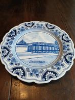 Delfts Blauw Bord Zaandam - Pennemes,28cm, Antiek en Kunst, Antiek | Wandborden en Tegels, Ophalen of Verzenden
